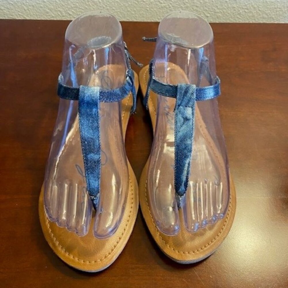 American Rag Flat Denim Thong Sandals